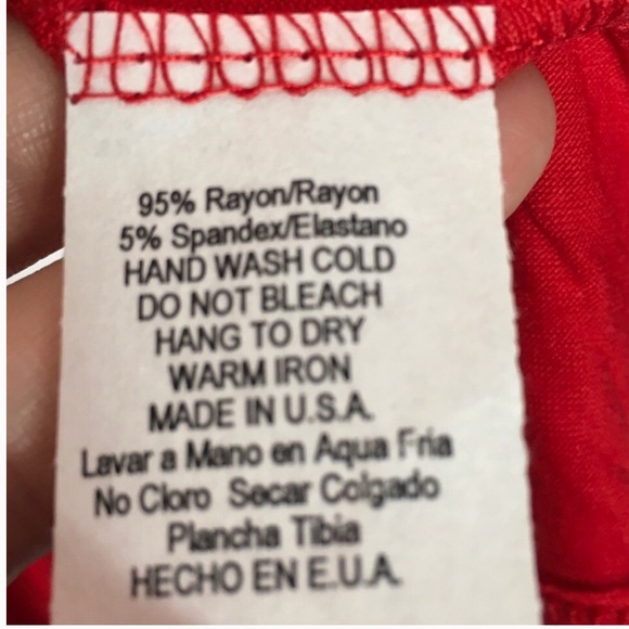 Red Open Front Cardigan Vest Coverup Size Small - Picture 5 of 6